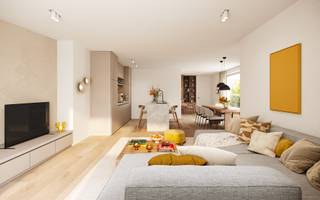 • Ruime woningen <br />• Inpandige garage + mogelijkheid tot extra parkeerplaats<br />• 3 slaapkamers + in te richten zolderruimte<br />• Afwerking volledig naar keuze<br />• Energiezuinig bouwen met oog op de toekomst<br /><br />OMGEVING<br />In de rustige Wijngaardstraat in Denderleeuw worden drie stijlvolle halfopen woningen gebouwd. Deze nieuwe woongelegenheden liggen in een aangename buurt met een vlotte verbinding naar winkels, scholen en openbaar vervoer. De ligging biedt het beste van twee werelden: een kalme woonomgeving met toch een uitstekende bereikbaarheid.<br />Indeling.<br /><br />INDELING<br />Elke woning heeft een bewoonbare oppervlakte van minstens 185 m² en is voorzien van een inpandige garage, met daarnaast de mogelijkheid tot een extra parkeerplaats op eigen terrein. Binnenin geniet je van een ruime en lichtrijke leefruimte met open keuken, drie comfortabele slaapkamers, een badkamer en een apart toilet. De zolderverdieping biedt extra ruimte die je volledig naar wens kan inrichten: denk aan een extra slaapkamer, bureau of hobbyruimte. De afwerking van de woning is volledig naar eigen smaak te bepalen, met oog voor kwaliteit en detail.<br /><br />E-PEIL<br />Dankzij energiezuinige technieken hebben deze woningen een gunstig E-peil. Je geniet hierdoor van een optimaal wooncomfort en een efficiënte energievoorziening die klaar is voor de toekomst.<br /><br />Benieuwd om deze woningen verder te ontdekken? Bel ons op 09 394 67 95 of stuur een mailtje naar info@potrell.be voor een afspraak!<br /><br />WONING OP MAAT | JOUW WONING, JOUW STIJL<br />Maak van deze woning jouw droomhuis op maat! Voeg je eigen smaak en persoonlijkheid toe en kies zelf de keuken, vloer en badkamer van jouw instapklare woning. Een eigen stek op maat van jouw wensen en stijl. Jij kiest, Potrell voert uit. Zo makkelijk is het!