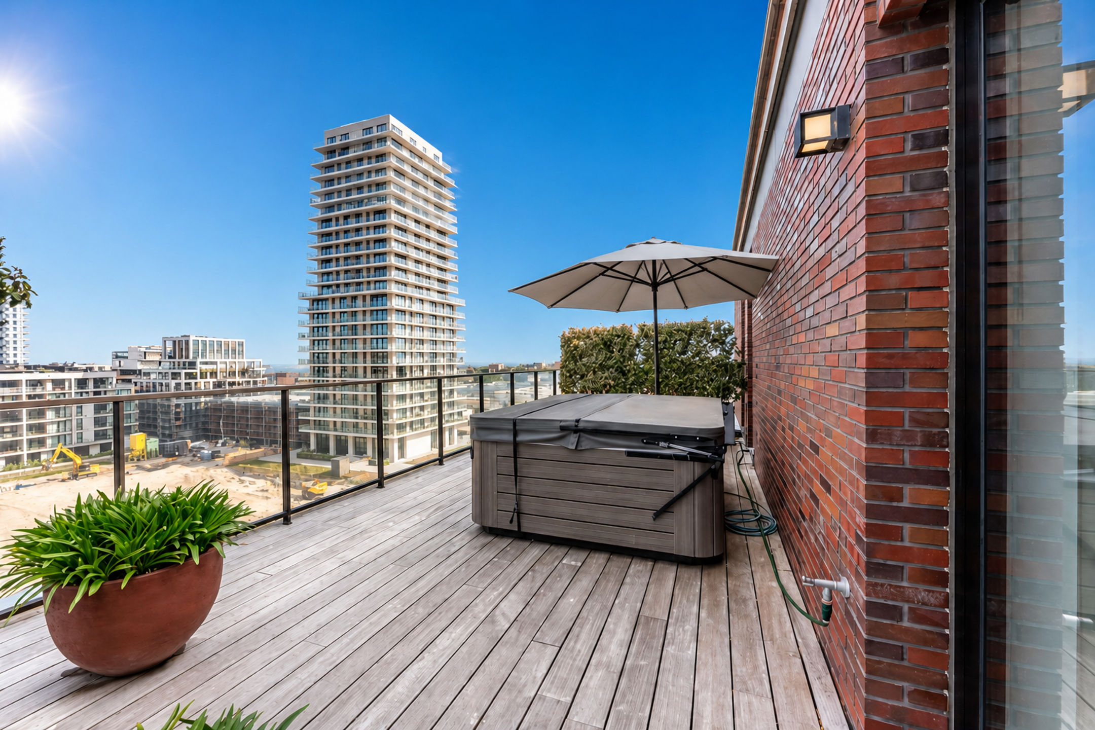 Luxe appartement met fenomenale terrassen en sauna gelegen in Oosteroever Oostende - foto 4