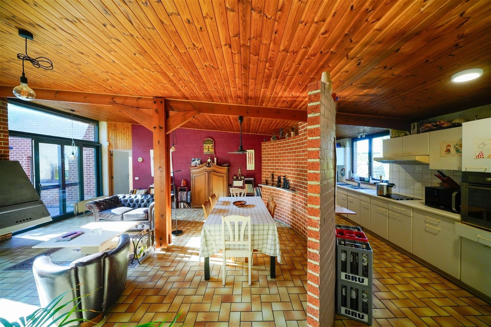 VERKOCHT - Gelijkvloerse villa op een ruim perceel met uitzicht op de velden - foto 5