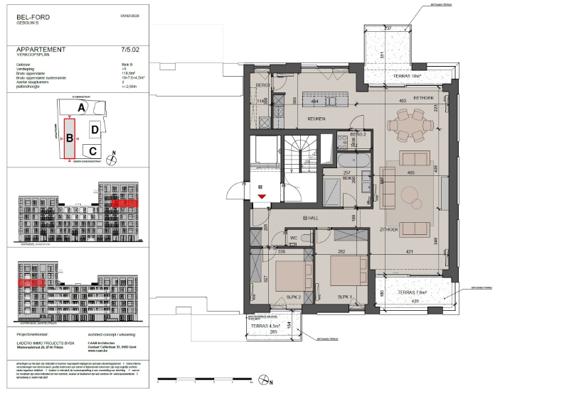 Roeselare-centrum: 40 appartementen in de Wortelstraat zijn zeer gunstig georiënteerd. - foto 2