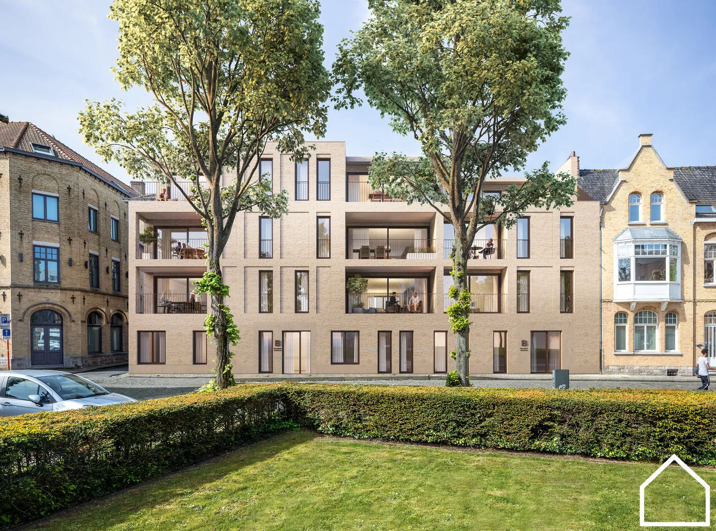 Mooie en stijlvolle nieuwbouwappartementen in het hartje van Ieper - foto 3