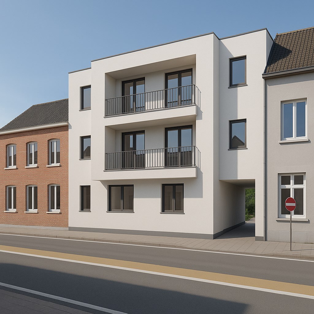 Projectgrond voor appartementen nabij centrum Harelbeke - foto 1