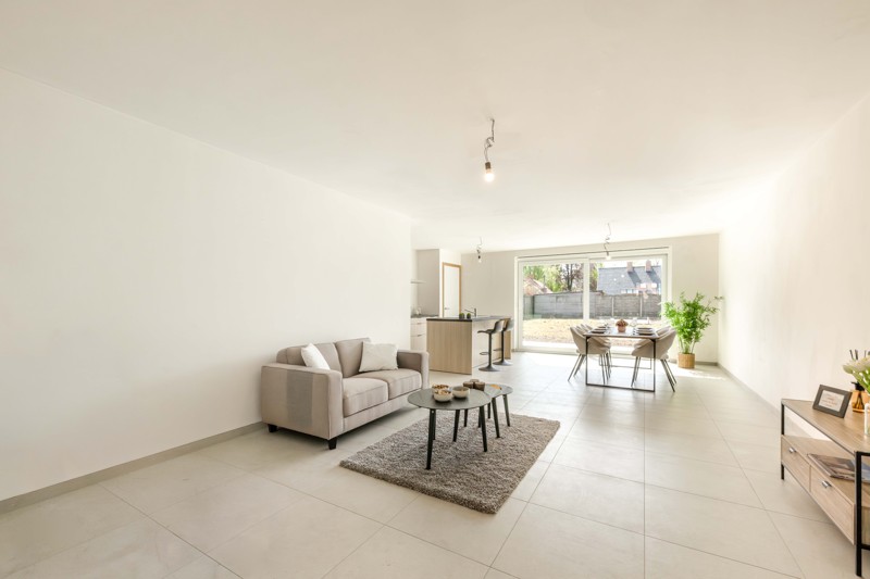 Prachtige, verrassend ruime nieuwbouwwoning met 3 slaapkamers én inpandige garage te koop in Dentergem! - foto 4