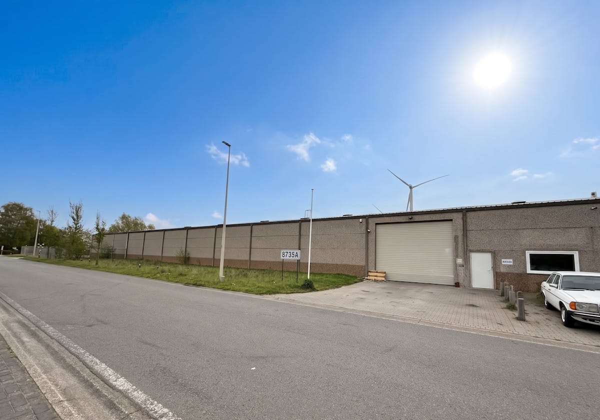 Entrepôt (900 m²) avec bureau et quai de chargement à louer à Evergem - photo 2