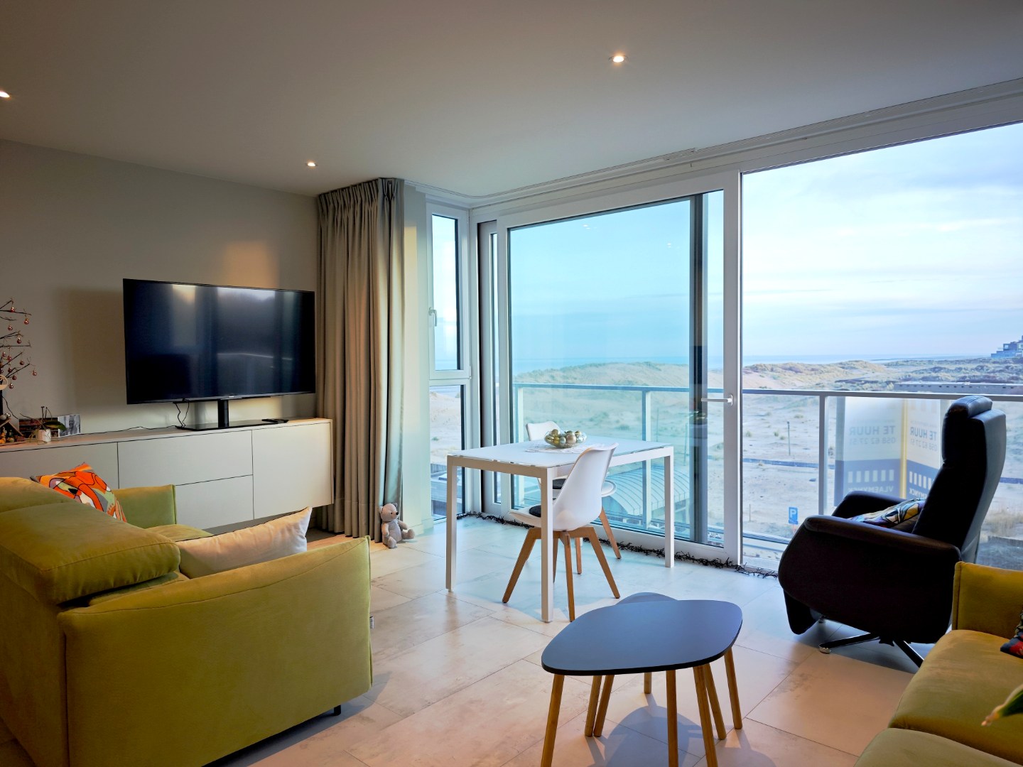 Prachtig appartement met garagebox en unieke verzichten op zee en duinen - foto 2