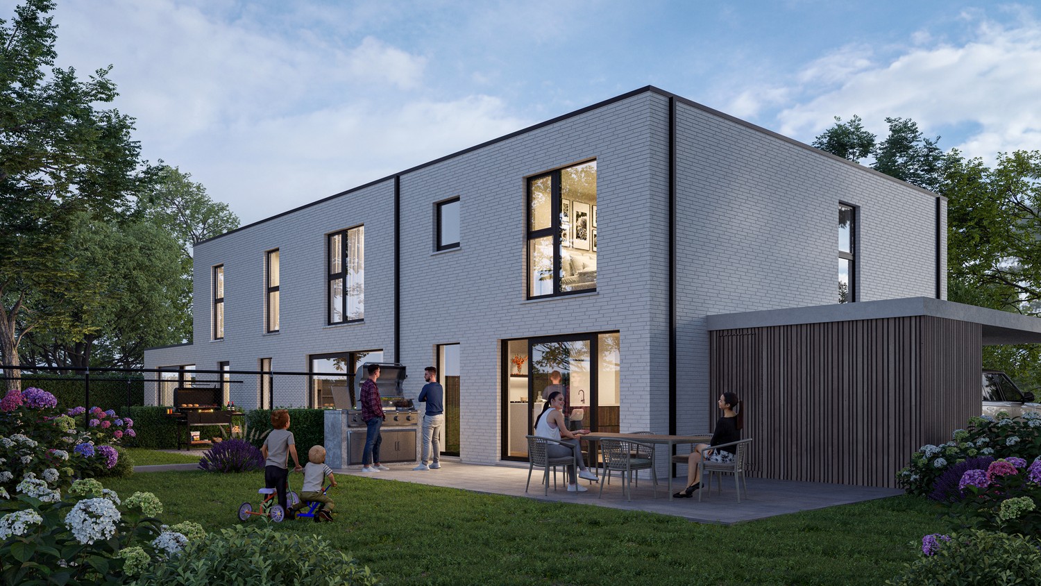 Energieneutrale gesloten bebouwing, rustig gelegen - foto 1