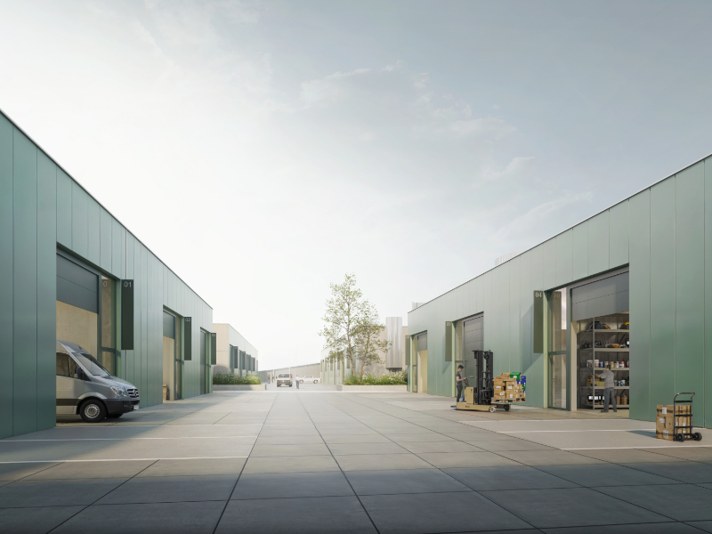 Nieuwe bedrijfsunit van 471 m² aan afrit R4 - Drongen - foto 5