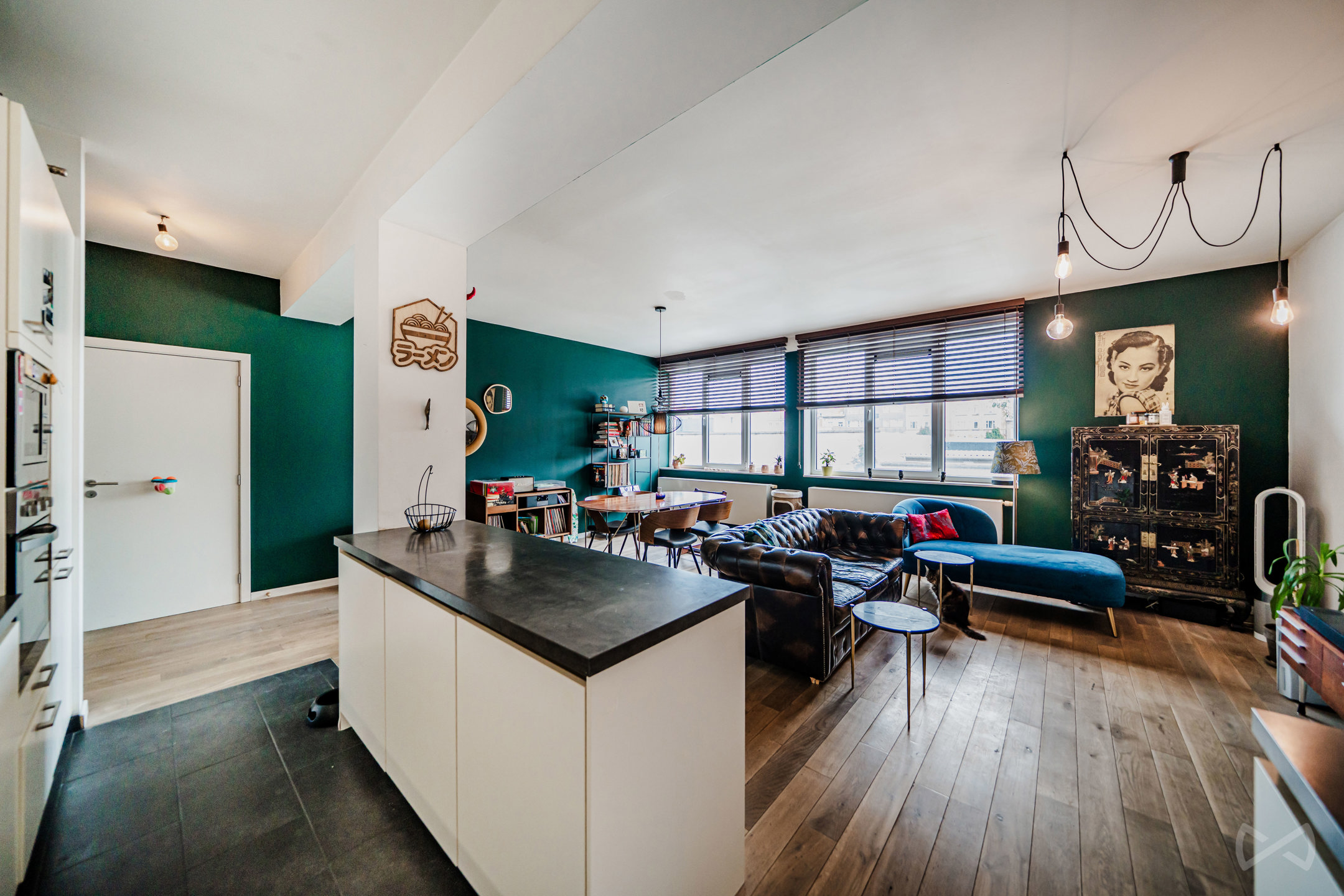 Prachtig appart 3 kamers + werkkamer (11 m²!) – 2 badkamers! - foto 5