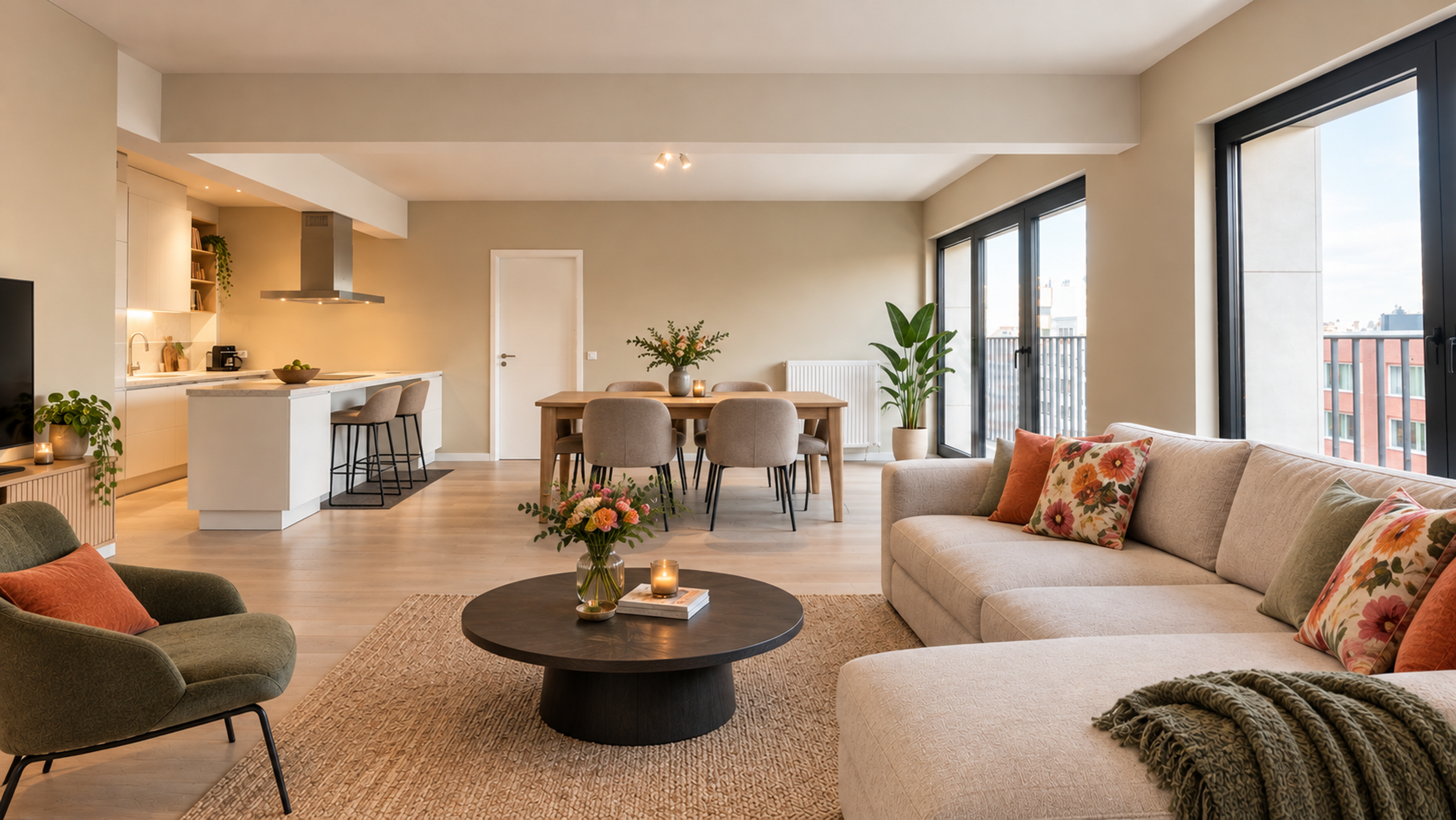 Appartement à louer à Anvers avec 2 chambres - photo 1