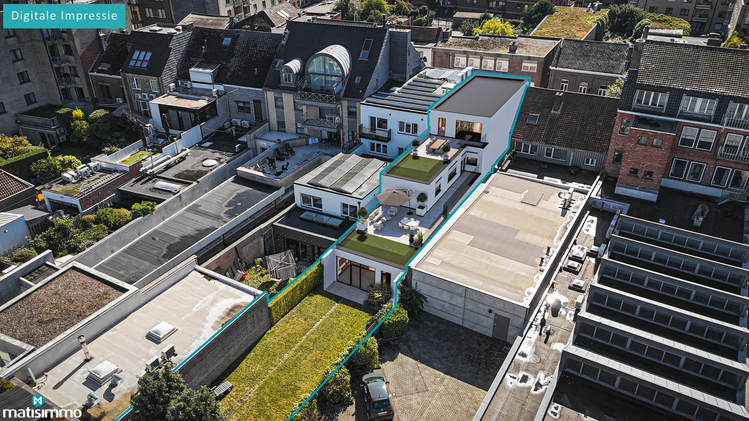 HANDELSPAND MET BOVENLIGGEND APPARTEMENT EN TUIN IN CENTRUM LANAKEN - foto 1