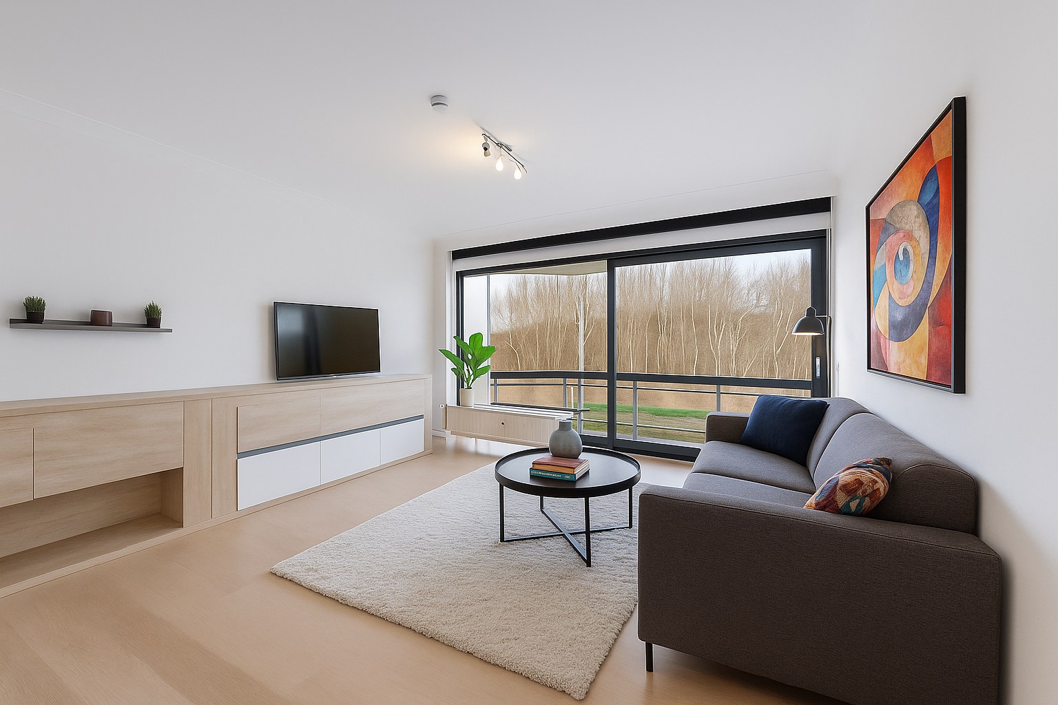 Instapklare studio met zicht op de duinen te Blankenberge - foto 1