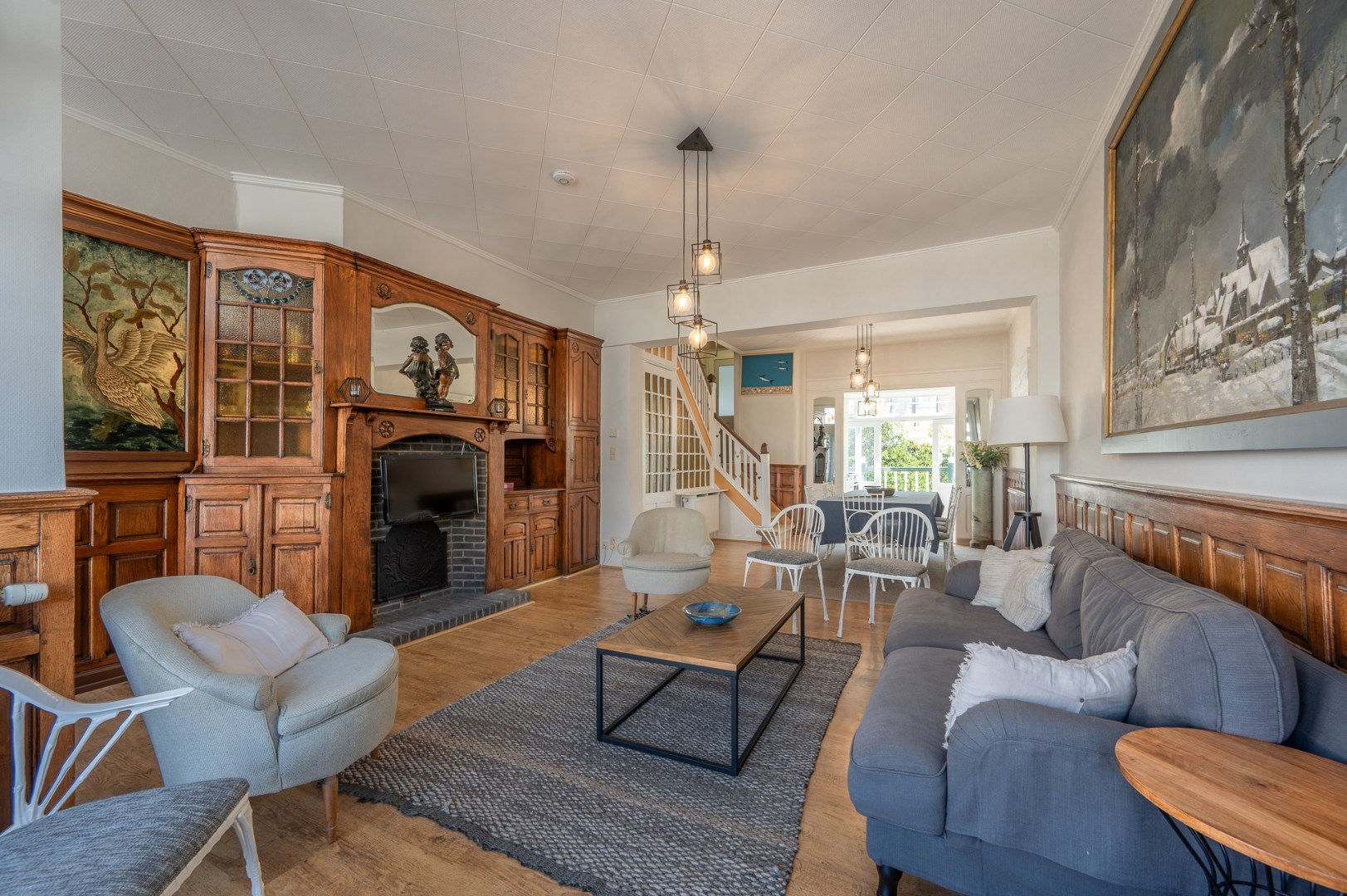 Unieke villa in eclectische stijl – een karaktervol pareltje in Duinbergen - foto 2