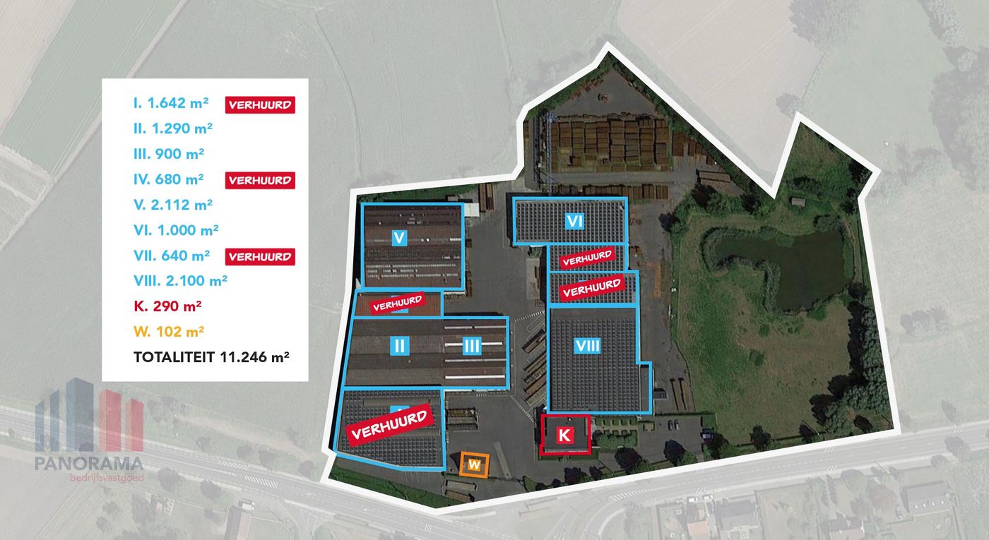 2.190 m² magazijnruimte in Meulebeke te huur korte termijn - photo 4