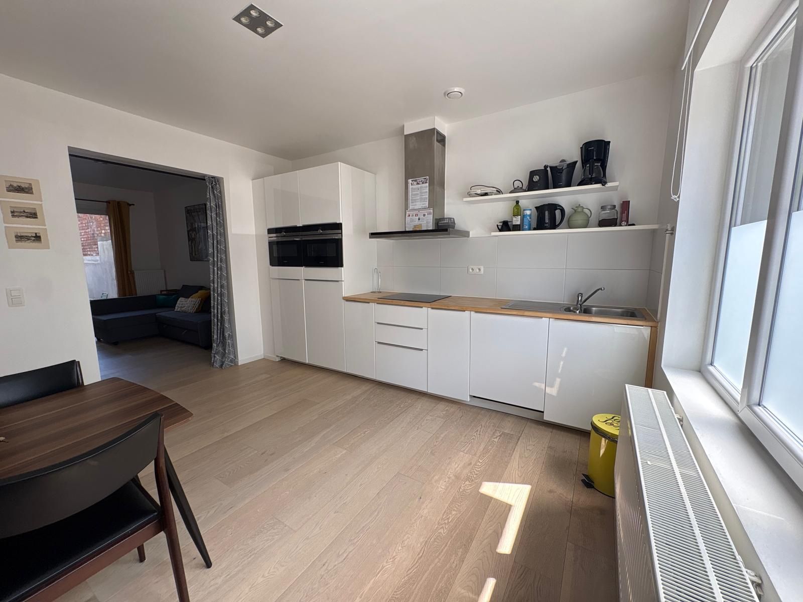 Gezellig gelijkvloers appartement met 1 slaapkamer & terras te huur in Oostende. - foto 4