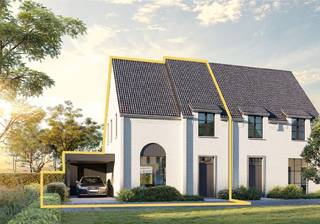 In de Koning Boudewijnstraat in Lauwe, in het woonproject Korenhof bieden wij momenteel deze prachtige halfopen bebouwing (lot 1) in een...