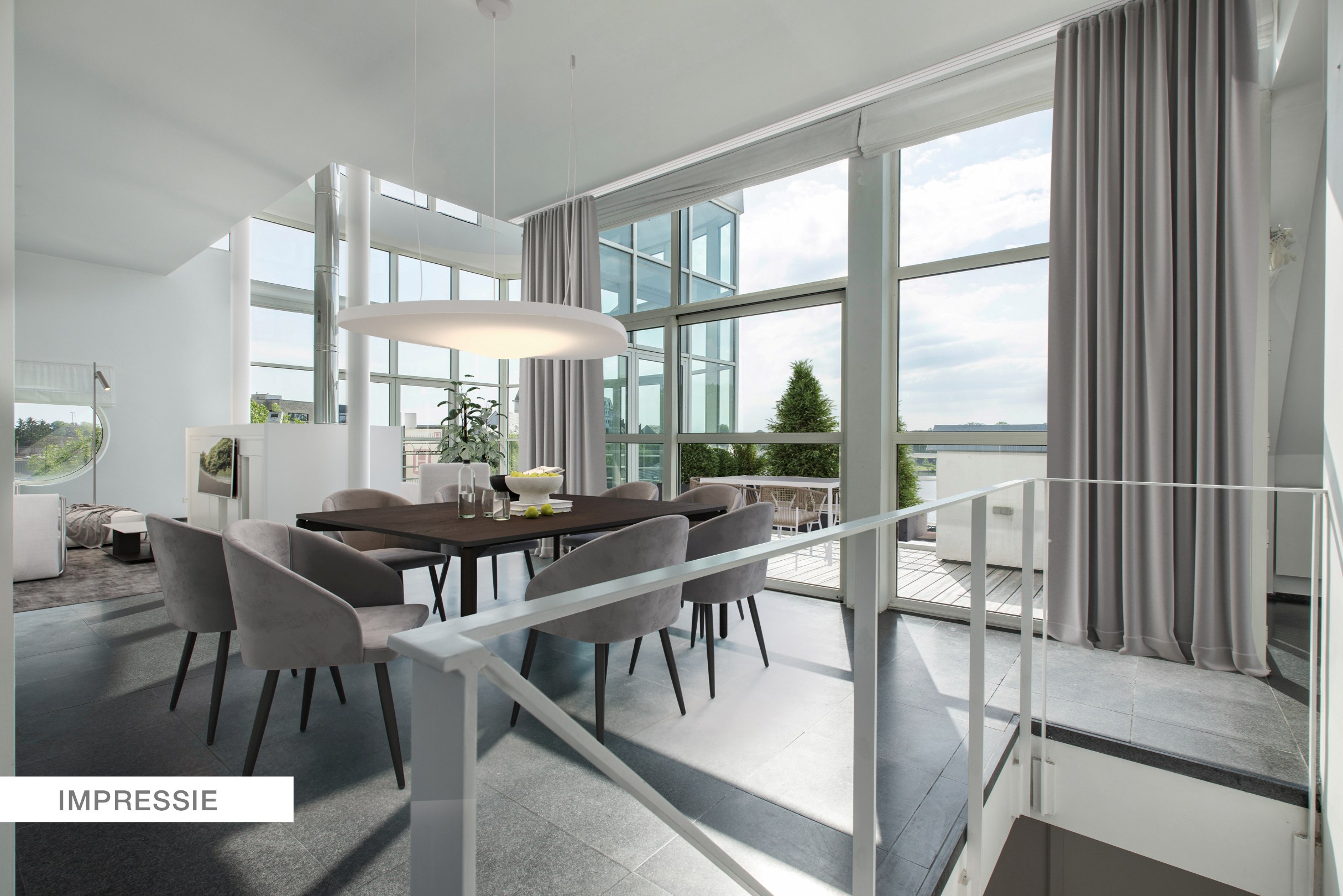 300 m² penthouse with multiple terraces in prime location with fantastic views over the canal. - photo 2