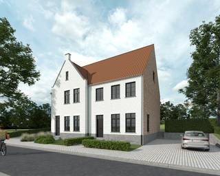 ENERGIEZUINIG (BEN) - VASTE PRIJS - INTERIEURAFWERKING OP MAAT! Op dit ruime zuidgeoriënteerde perceel van 745m2 stellen onze architecten deze klassevolle landelijke halfopen bebouwing voor. De woning is voorzien van een optimale planindeling met op het gelijkvloers een inkom met gastentoilet, een praktische was/bergplaats en een open lichtrijke leefruimte. Op de eerste verdieping bevinden zich 3 slaapkamers en een een badkamer met bad en douche. De zolder is toegankelijk met een uitschuifbare zoldertrap. Standaard is deze woning voorzien van uiterst energiezuinige technieken zoals zonnepanelen, een warmtepomp met vloerverwarming op beide verdiepingen, ventilatie D, super isolerende beglazing,... . De uiteindelijke interieurafwerking? Die is 100% op maat te kiezen a.d.h.v. de ruime voorziene budgetten in het lastenboek. Tijdens dit keuzeproces kunt u rekenen op de begeleiding en ondersteuning van onze interieurvormgever. Liever zelf bepaalde werken uitvoeren en wind- en waterdicht of gedeeltelijk afgewerkt aankopen? Alles is bespreekbaar. Meer info? Onze bouwadviseur bezorgt u graag het volledige dossier. Bel Ewout op 0497 588 888 of mail naar contact@huysmanbouw.be