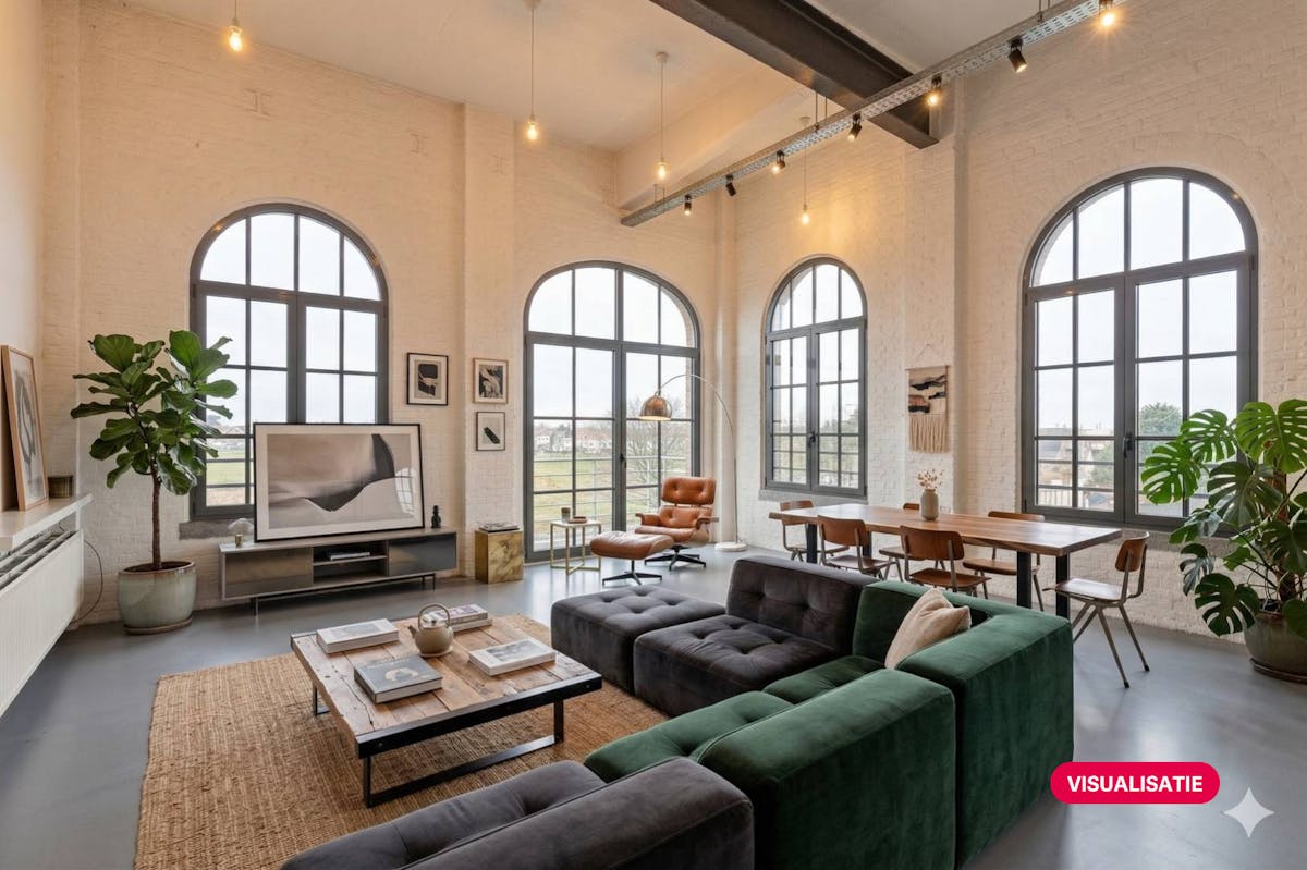 Loft 2 slaapkamers in Molens van Ruisbroek - foto 2
