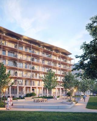 <p>onen op het hoogste niveau in een rustige, groene stadsbuurt? Deze <strong>penthouse op de 6e verdieping</strong> van <strong>Groene Poort Fase 3</strong> biedt een unieke combinatie van licht, ruimte en zicht. Gelegen aan <strong>de Kalverwei</strong>, in de vernieuwde Slachthuisbuurt, woont u hier in alle rust op een boogscheut van het centrum.</p>
<p>Het appartement beschikt over <strong>3 slaapkamers</strong>, een ruime leefruimte met open keuken, een badkamer met ligbad en douche, apart toilet, berging én een royaal terras met mooi uitzicht over de omgeving.</p>
<p><strong>Troeven</strong></p>
<ul>
<li>
<p>Penthouse op de 6e verdieping</p>
</li>
<li>
<p>3 slaapkamers</p>
</li>
<li>
<p>Grote leefruimte met veel lichtinval</p>
</li>
<li>
<p>Open keuken met aansluitend terras</p>
</li>
<li>
<p>Badkamer met bad en douche + apart toilet</p>
</li>
<li>
<p>Energiezuinig BEN-appartement met afwerking op maat</p>
</li>
<li>
<p>Ontwerp door <strong>Atama architecten</strong></p>
</li>
<li>
<p>Gelegen aan de Kalverwei, autoluwe en groene buurt</p>
</li>
<li>
<p>Ondergrondse parkeerplaatsen beschikbaar</p>
</li>
<li>
<p><strong>Aankoop mogelijk aan 6% btw</strong> (onder voorwaarden)</p>
</li>
<li>
<p>Vraagprijs: <strong>€ 460.000</strong> (excl. kosten)</p>
</li>
</ul>
<p>Voor wie op zoek is naar rust, ruimte en zicht in een nieuw en duurzaam stadsdeel.</p>
<p>Meer info: www.groenepoort-antwerpen.be</p>