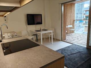 Bemeubeld appartement in Antwerpen-Zuid te huurDit gloednieuwe, nog niet bewoonde appartement is gelegen in de trendy buurt van het Nieuwe Zuid in...