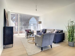 Unique new-build apartment with terraces on the fourth floor in the Hoogstraat in Boom for sale.Layout:- large open living room with large windows on both sides (48m²)- terraces at the front and back (25m² and 23m²)- separate toilet- bathroom with washbasin and shower- bedroom 1 (12 m²)- bedroom 2 (10 m²)- bedroom 3 (7 m²)Details:- attic apartment- new construction - elevator in the building- 3 bedrooms- spacious private basement storage near the apartment- individual meters- screens available- sales under VAT systemLocation:This new-build apartment for sale is located in the new Vest residential project in the Hoogstraat in the center of Boom. Shops and services are within walking distance as well as public transport. Via the A12 and E19, you also have a good and fast connection to Antwerp, Mechelen and Brussels.Are you looking for a spacious apartment for sale in Boom? Please feel free to contact one of our colleagues at Dewaele real estate for advice.