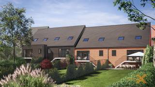 KWALITATIEF NIEUWBOUWPROJECT VAN 4 RUIME LICHTRIJKE WONINGEN MET GROTE TUIN EN GARAGE TE GROTENBERGE. Op boogscheut van centrum Zottegem: winkels...