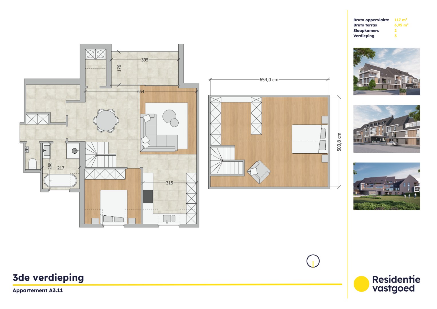 Appartement à vendre à Oudenburg avec 2 chambres - photo 1