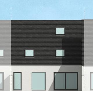 Deze hedendaagse nieuwbouwwoning met zadeldak op lot 72 beschikt over 4 slaapkamers, een vaste trap naar een extra zolderkamer en een inpandige garage.<br /><br />Geniet van een lichtrijke leefruimte door de grote raampartijen en geïnstalleerde open keuken en aansluitende berging. Daarnaast heeft de badkamer een dubbele wastafel, een douche én bad. De woning met vloerverwarming is aangesloten op een warmtenet en ligt in een innovatief en futureproof woonproject met gemeenschappelijke pleinen, groenzones en waterpartijen.<br /><br />Er is ook een e-mobipunt met een elektrische deelauto en pakjesdienst. Het woonproject ligt binnen de ring van Roeselare, op het grondgebied van Hooglede. Er is een vlotte verbinding met de ring rond Roeselare en het centrum van Roeselare. De uiterst vlotte N-Z / O-W-fietsverbinding draagt bij tot een fietsvriendelijke woonbuurt. Op 6 minuten fietsen bereik je het mammoetcentrum van Roeselare.<br /><br />Deze prijs is exclusief kosten en btw, bekijk de ALL-IN prijs voor een volledig afgewerkte en instapklare woning, inclusief alle kosten op onze website. <strong>www.dumobil.be/nl/woonprojecten/projecten/hooglede-nieuwbouwwoningen</strong>. Vraag vrijblijvend info via onze bouwadviseur: Sam Borrey: <strong>sam@dumobil.be | 0483 210 133</strong>.