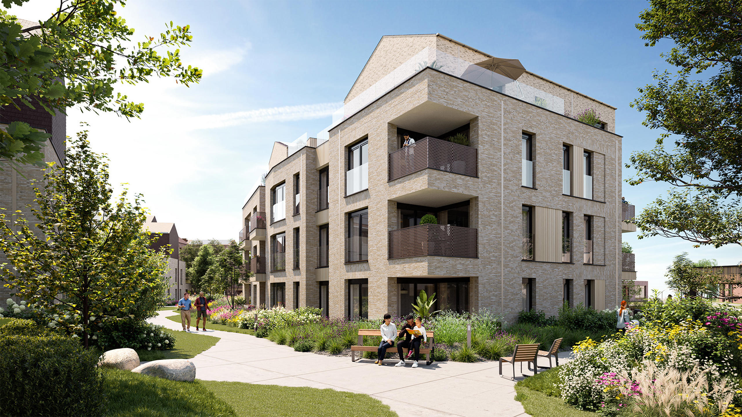 Gelijkvloers nieuwbouwappartement Agnetenpark - foto 3