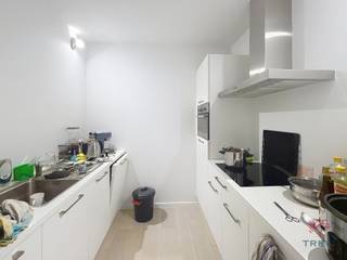 BRUSSEL – In het project "Canal Wharf", in de wijk Tour & Taxis, niet ver van de Gare Maritime, dicht bij vervoer en winkels, appartement met...