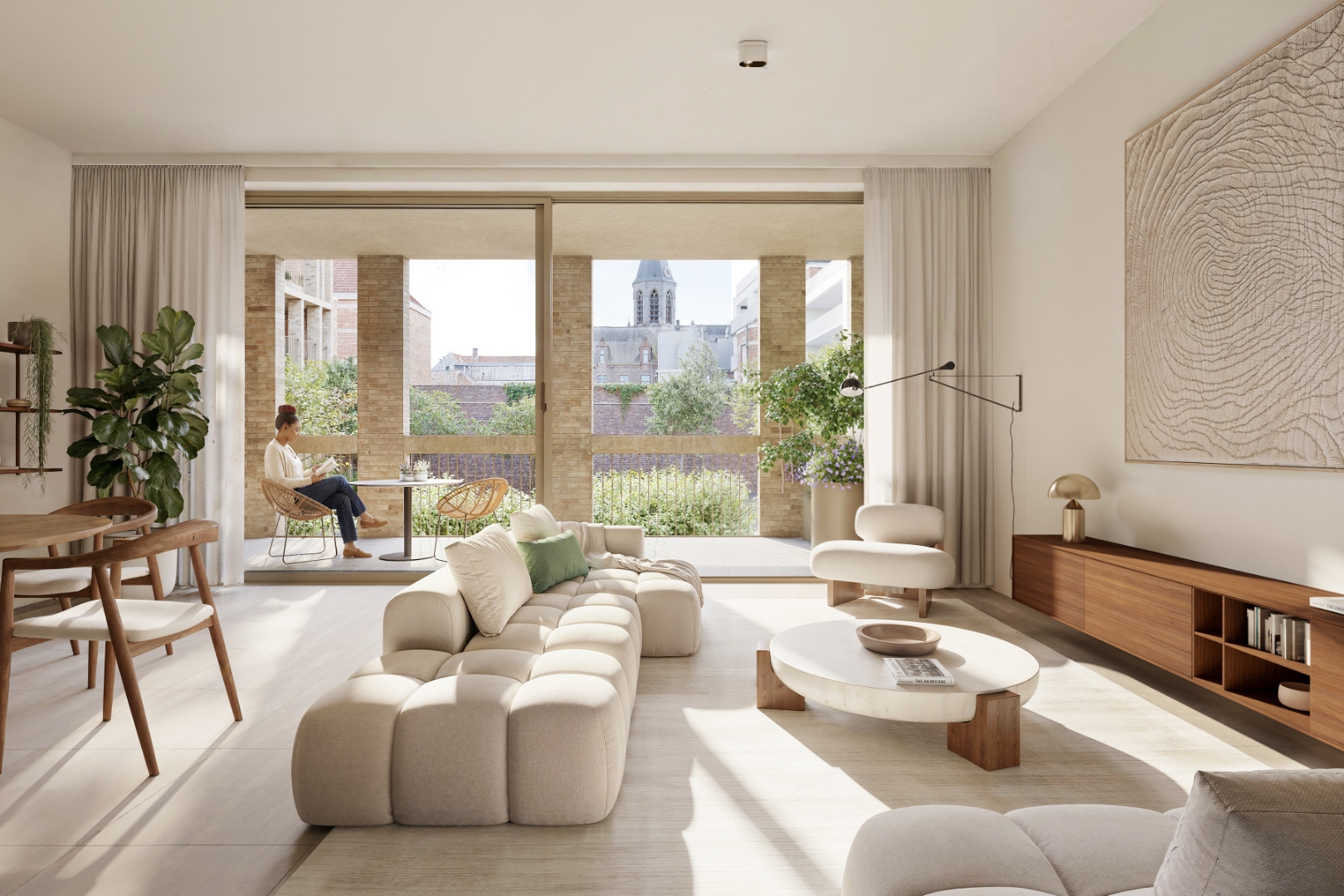 Appartement met één slaapkamer op het eerste verdiep - foto 1