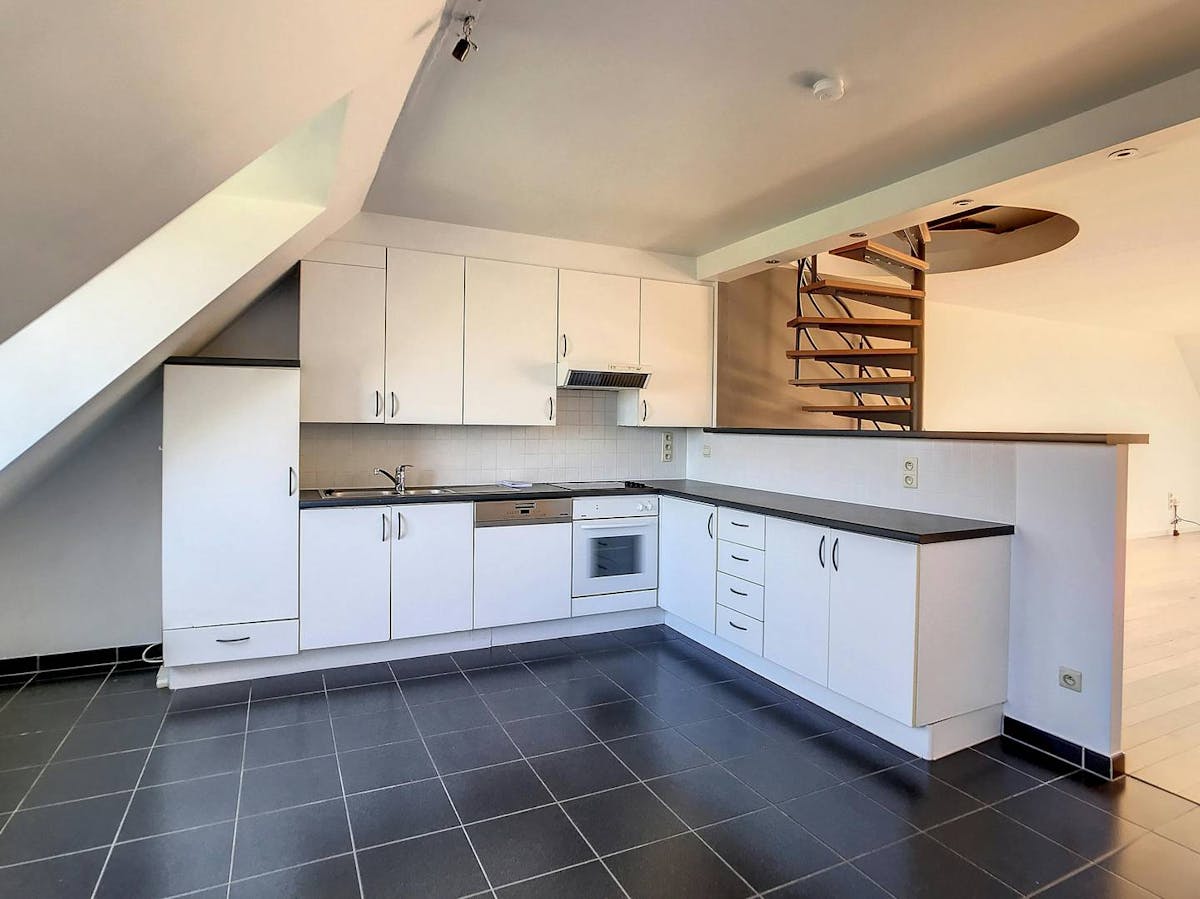 Ruime duplex met 2 slaapkamers en garage te huur in Sint-Kruis - foto 4