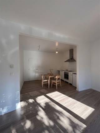 <p><span>Ground-floor, renovated studio in a central location in Antwerp North, close to downtown, public transportation, and various shops and amenities.</span><span> </span></p><p><span><br />Layout</span></p><p><span>Shared entry hall with a separate entrance door to the ground-floor studio. <br />We enter into the kitchen/dining area.</span></p><p><span>The open kitchen offers every convenience and is equipped with a stovetop, refrigerator, sink, range hood, oven, and ample cabinet space. </span></p><p><span>There is also a bathroom with a shower, toilet, and vanity sink. </span></p><p><span> </span></p><p><span>Details</span></p><p><span>- available immediately </span></p><p><span>- plenty of natural light</span></p><p><span>- great location</span></p><p><span>- no common area fees</span></p><p><span>- Water, gas, and electricity metered separately</span></p><p><span> </span></p><p><span>Does this studio in Antwerp sound like the right fit for you? Are you looking for other properties for sale or rent in Antwerp, or would you like to know the value of your property? </span></p><p><span>Then you’ve come to the right place at BOLT IMMO! We’d be happy to help you. Call 03 568 68 06 or email <span>info@bolt.immo</span></span></p><p><span> </span></p><p><span> </span></p>