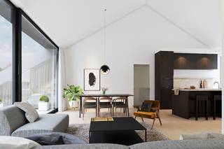 Veurne, de nieuwe bruisende trekpleister van de Westhoek, met zijn volledig nieuwe stadsdeel aan het suikerpark. De combinatie van vernieuwing &amp; authenticiteit zorgen er voor één harmonieus geheel, waarin het onschatbaar goed leven is.<br /><br />Daar speelt Caenen graag op in en stelt u hiermee graag op de hoogte van ons kersvers project Residentie Volta, een voormalige elektriciteitscentrale waarvan u de authentieke architecturale elementen nog kan terugvinden in ons nieuwbouwcomplex. Deze bestaat uit 4 bouwlagen met in totaal 15 twee slaapkamerappartementen. Op het gelijkvloers bevinden zich overigens 15 staanplaatsen met fietsenberging omringd door een groene aanleg.<br /><br />Dit alles bevindt zich op wandelafstand van scholen, ziekenhuis, station en winkelstraten in het centrum van Veurne.<br /><br />Dankzij onze door de jaren heen opgebouwde reputatie en expertise kunnen wij dergelijk project op deze unieke locatie realiseren. <br /><br />We mogen dus gerust stellen dat Residentie Volta een topper is binnen ons aanbod!