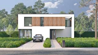 Deze moderne nieuwbouwwoning is een voorbeeld van wat mogelijk gebouwd kan worden op een perceel naar keuze, in samenwerking met bouwfirma Blavier.De...