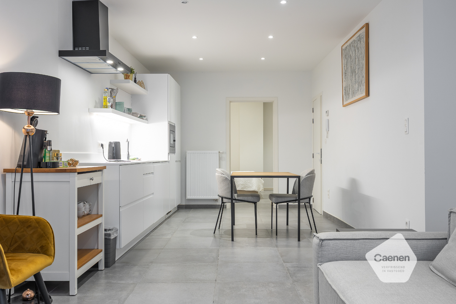 Gerenoveerd gelijkvloers appartement vlakbij Visserskaai - foto 4