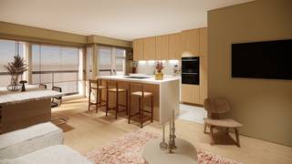 Bent u op zoek naar een stijlvol en volledig afgewerkt appartement in het bruisende centrum van Oostende? Dan is dit eigentijdse appartement in...