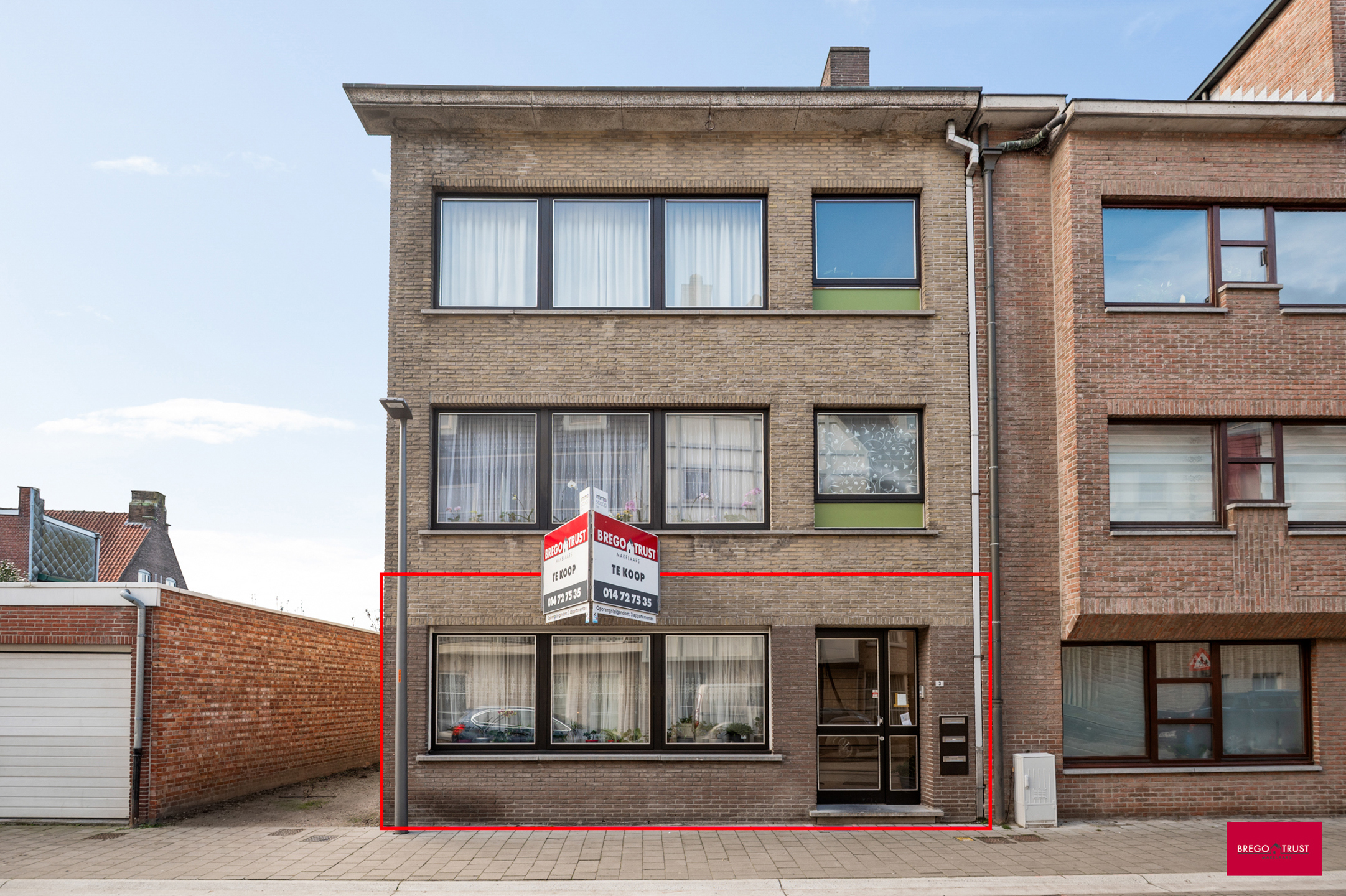 Opbrengsteigendom van 3 app met 2 slpk - foto 2