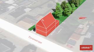 <p><span>Découvrez ce terrain de 1.000 m² situé dans un environnement calme, idéal pour une maison jumelée.</span></p><p><span>Le numéro 25 de la Torenstraat se trouve dans un quartier charmant de Rotselaar, avec des commodités et des possibilités de loisirs à proximité. Avec une largeur de rue de 13,55 mètres et une profondeur de 86,50 mètres, ce terrain offre beaucoup despace pour réaliser votre projet de rêve.</span></p><p><span>Sur le lot 1, d'une superficie totale de 10 ares, il est possible de construire une maison unifamiliale en construction semi-ouverte. La maison doit avoir un retrait latéral dau moins 6 mètres de large. La ligne de construction s'aligne sur celle du numéro 27 de la Torenstraat, à 6 mètres de laxe de la route située en face et au niveau de la ligne de construction, avec une profondeur de bâtiment maximale de 10,3 mètres. Le bâtiment principal doit être équipé dun toit à deux versants avec une hauteur de corniche de 6 mètres.</span></p><p><span>Les extensions et dépendances sont également autorisées en dehors de la zone de construction. Des extensions au rez-de-chaussée, adjacentes au bâtiment principal, sont autorisées jusqu'à une profondeur maximale de 15 mètres. La hauteur de corniche des extensions est limitée à 3,5 mètres, avec une forme de toit libre. Une terrasse est autorisée jusqu'à la limite mitoyenne des lots 1 et 2, avec une profondeur maximale de 4 mètres.</span></p><p><span>Grand jardin orienté à louest : Profitez du soleil laprès-midi et en soirée. Excellente accessibilité : accès facile aux transports en commun et bonne connexion à lE314.</span></p><p><span>Contactez-nous dès aujourdhui (au numéro 0491/15.35.99) pour plus dinformations, et nhésitez pas à visiter le terrain pour le découvrir par vous-même !</span></p>