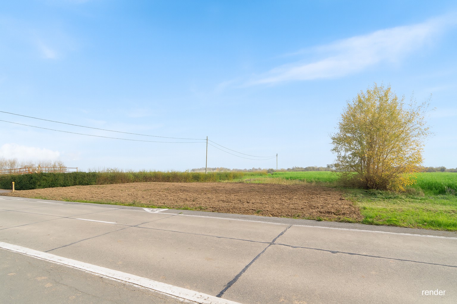 Bouwgrond van +/-325 m² voor halfopen bebouwing - foto 1