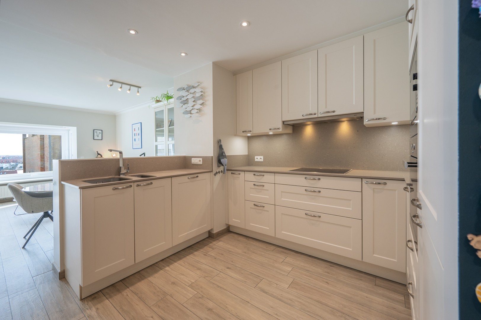 3-slpk appartement met zeezicht &amp; 2 terrassen op topligging in Duinbergen - foto 5