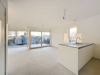 Nieuw kleinschalig woonproject Residentie De Zavel gelegen aan de Zavelweg. Dit ruime één slpk-appartement op de 2de verdieping met nr. 2.02 (76m²)...