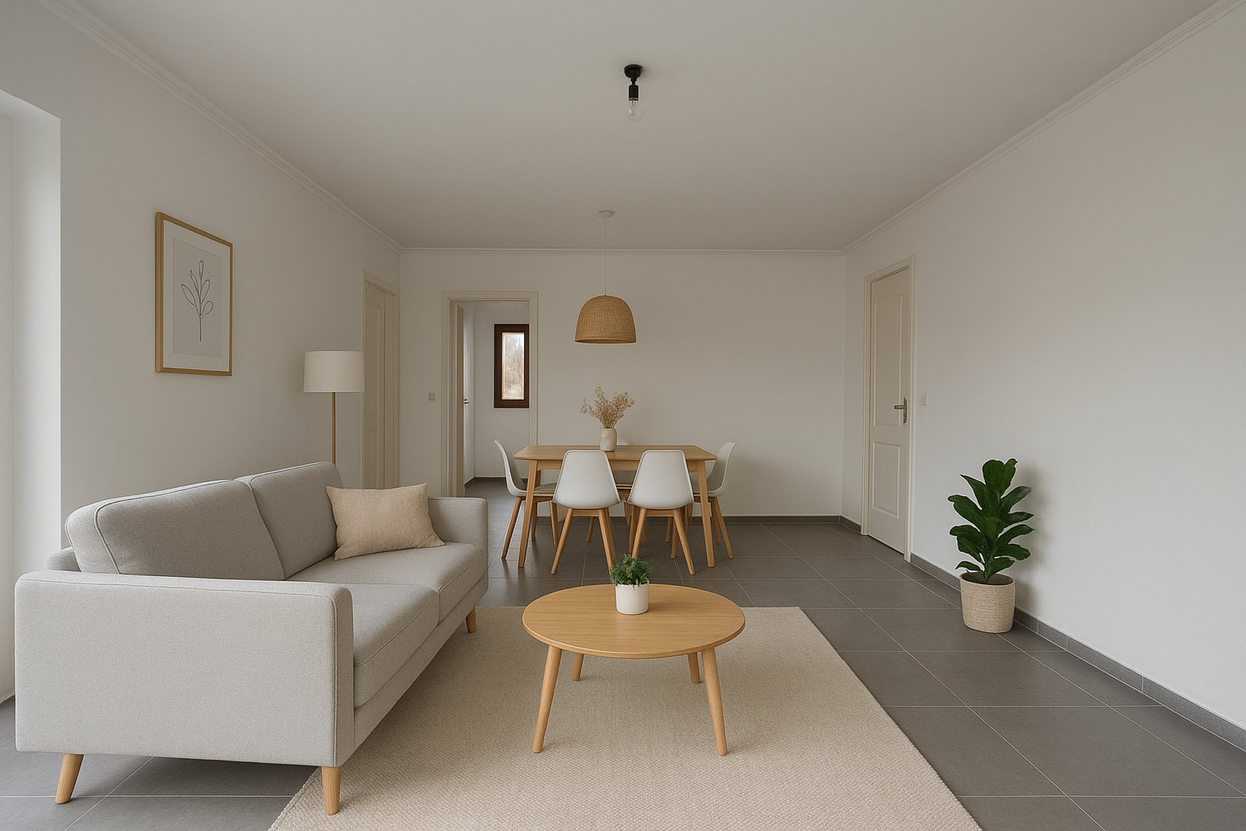 Appartement met 2 slaapkamers, 2 terrassen en berging - foto 2