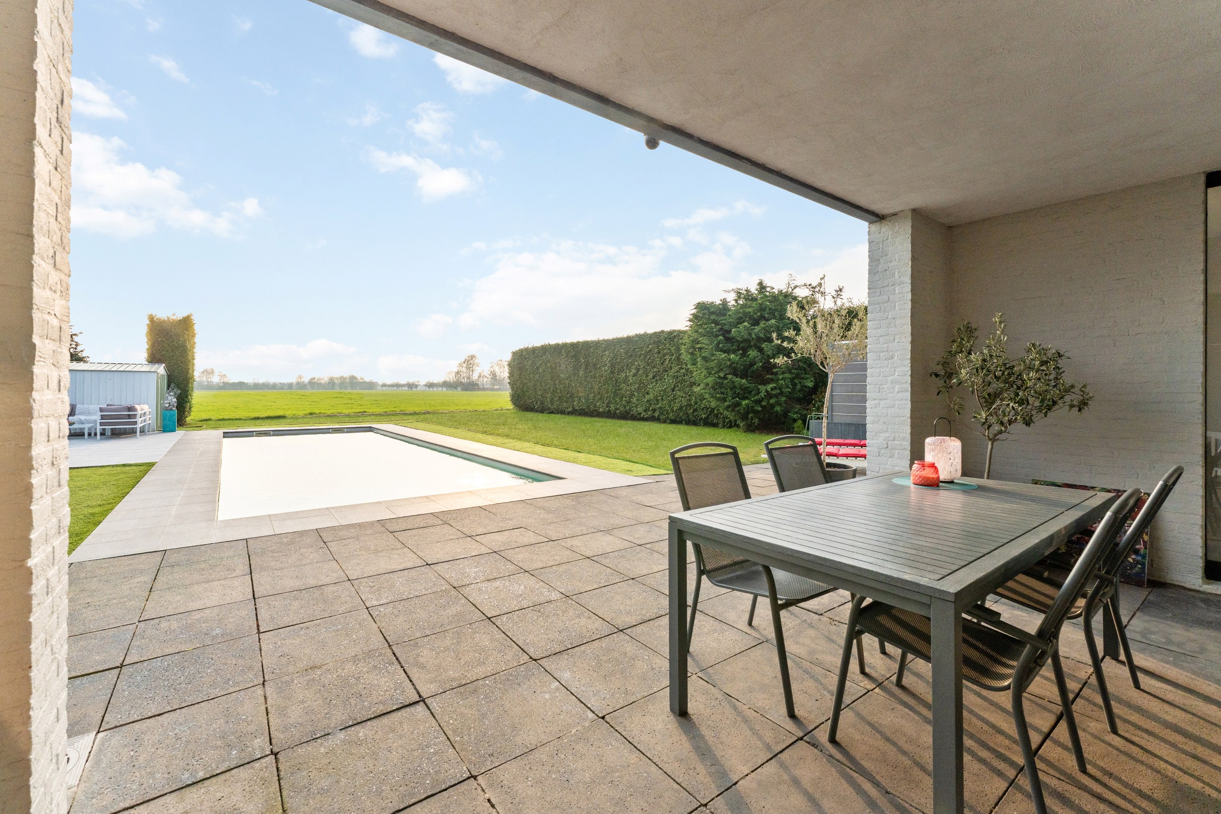 Riante instapklare villa op 810 m² met verwarmd zwembad en spectaculair uitzicht in Weelde - foto 3