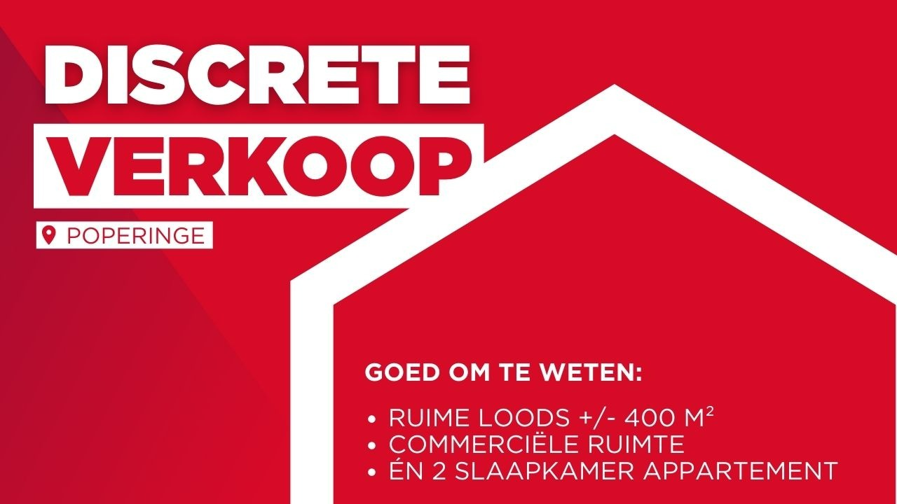 Commercial for sale in Poperinge