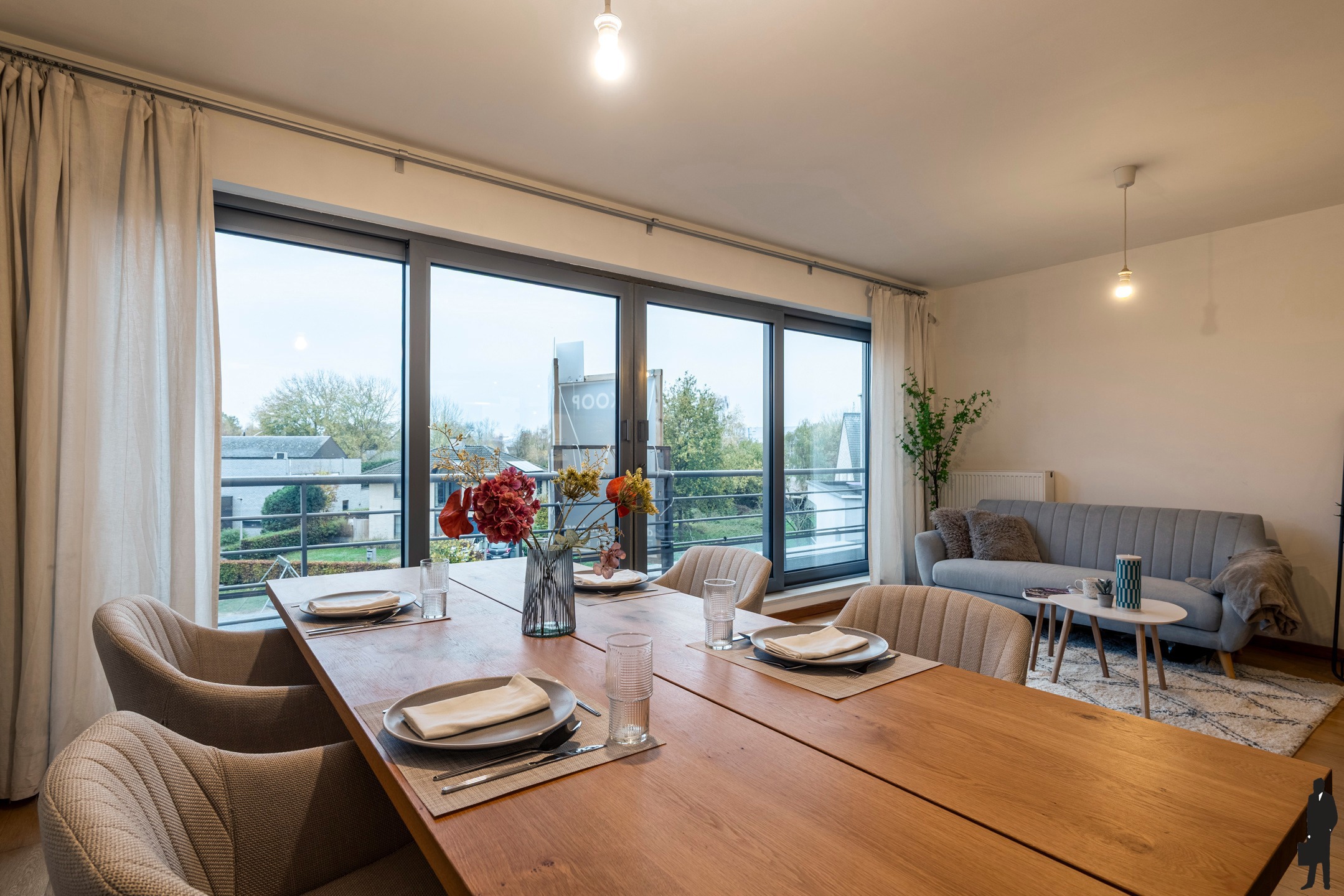 Energiezuinig appartement met 2 slpks, terras én garagebox - foto 1