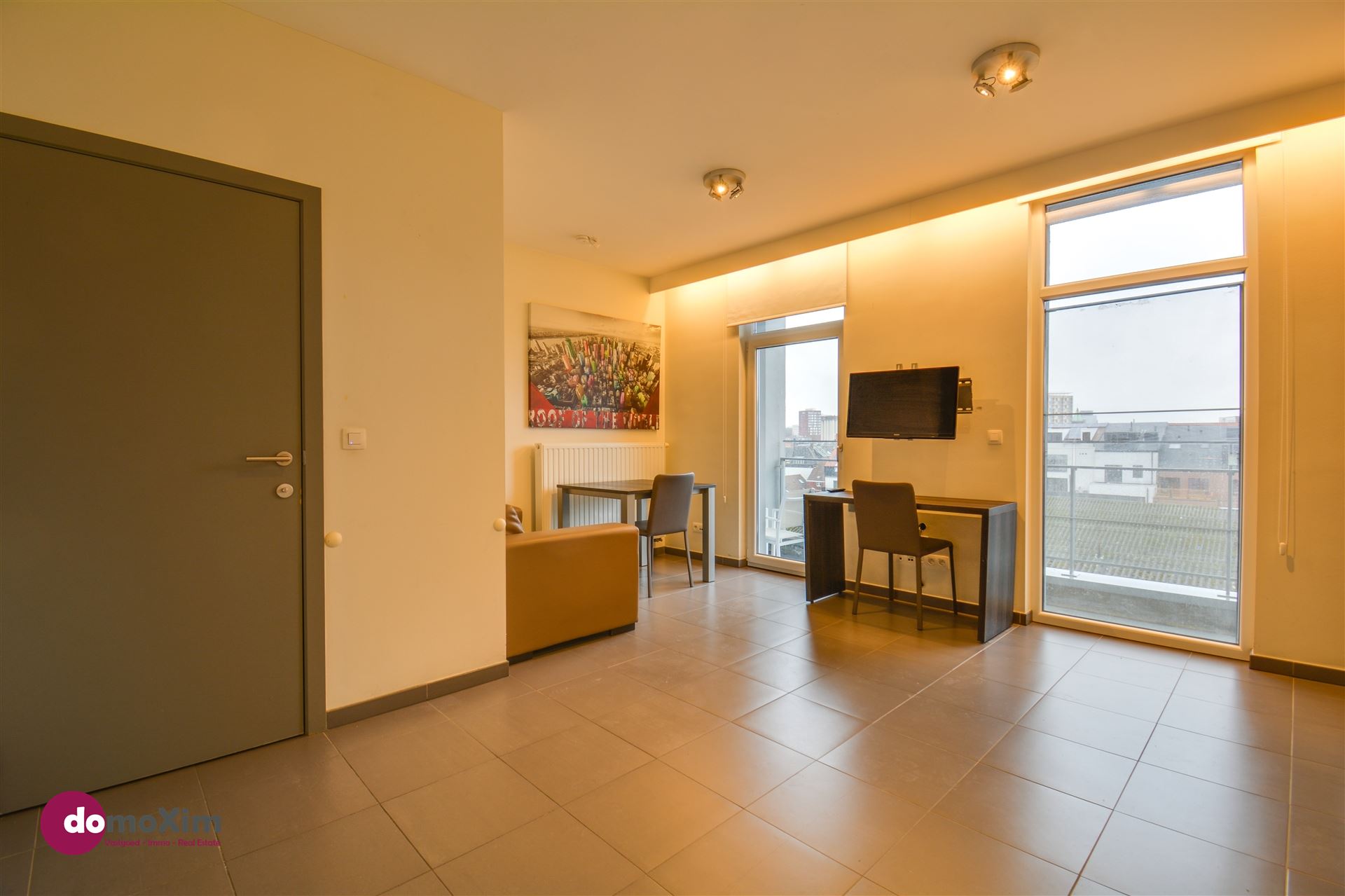 Moderne gemeubelde studio, geschikt voor één persoon, in het centrum van Leuven  - foto 2