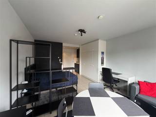 <p>Extremely quiet, furnished studio in Leuven</p><p>We are offering this studio on Dekenstraat in Leuven, close to numerous university campuses (Groep T, Psychology, Law, etc.). The flat itself is situated on the second floor at the rear of the building, ensuring complete peace and quiet with no street noise. The flat is furnished and features a private bathroom and kitchen. Heat pump for cooling and heating is provided!! There is also an indoor cycle storage area and waste disposal room. If required, it is possible to rent a parking space at an additional cost of 70 EUR per month.</p><p>Rent: 800 EUR per month + 90 EUR service charges (1 person) or 120 EUR service charges (2 people) + private internet connection to be arranged separately.</p><p>Optional: parking space 70 EUR per month</p><p>Would you like more information or to arrange a viewing? We’d be happy to help! verhuur@connect-immo.be</p><p>Translated with DeepL.com (free version)</p>