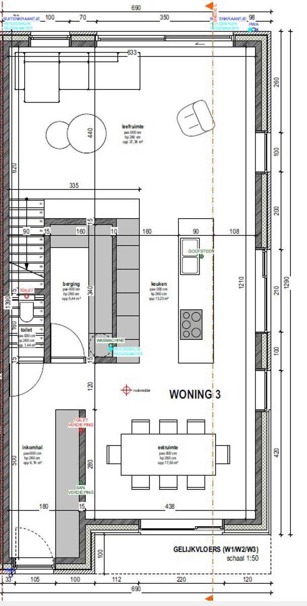 Maison à vendre à Wichelen avec 3 chambres - photo 5