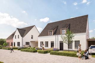 Lot 7: Deze halfopen bebouwing in landelijke stijl heeft 3 slaapkamers, een carport, een fietsberging, en heeft een perceel van +/- 298 m². De woning is gelegen in de Buurtweg in Menen. De Buurtweg is een nieuwe woonbuurt met 12 energiezuinige huizen. Het zijn stuk voor stuk duurzame woningen met 2 bouwlagen en een hellend dak. Kom thuis in deze rustige, autoluwe buurt. Kinderen amuseren zich ten volle in deze autovrije groenzone. De bomen, bloemen en extensieve beplanting zorgen voor biodiversiteit in de hele buurt.<br /><br />Interesse of vragen? Meer info op matexi.be/menen of contacteer vrijblijvend onze sales consultant op 056 38 04 86.